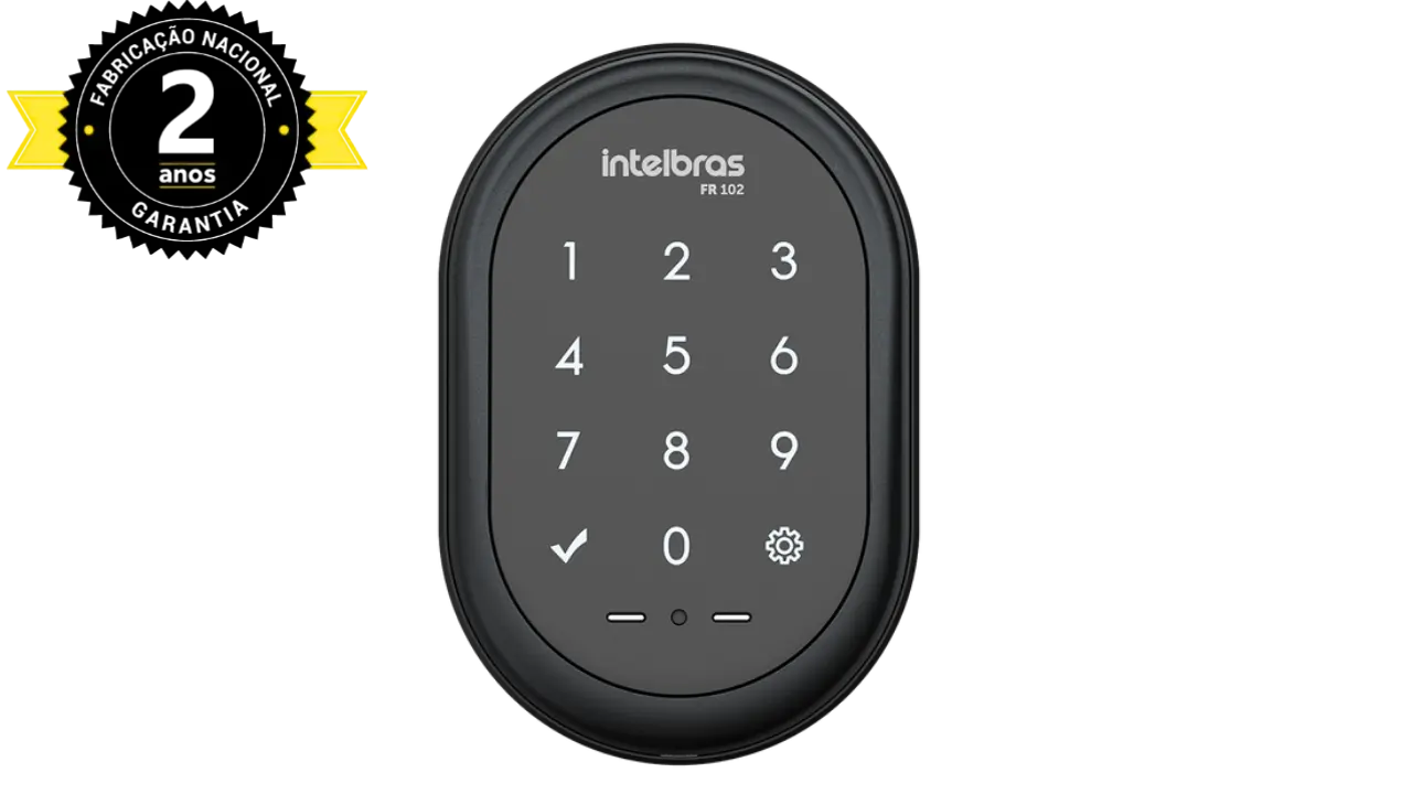 Fechadura Digital de Sobrepor FR 102 Intelbras