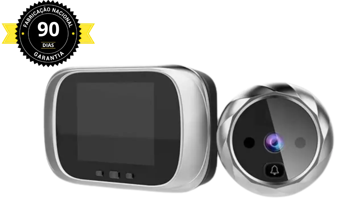 Olho Mágico Digital com Tela LCD